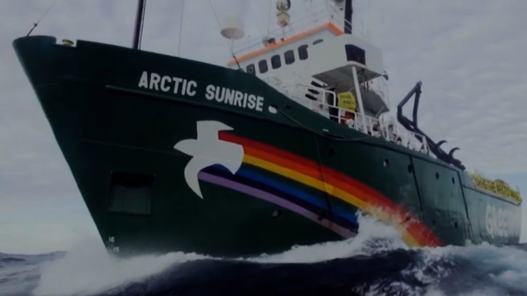 On thin ice: Putin vs.Greenpeace