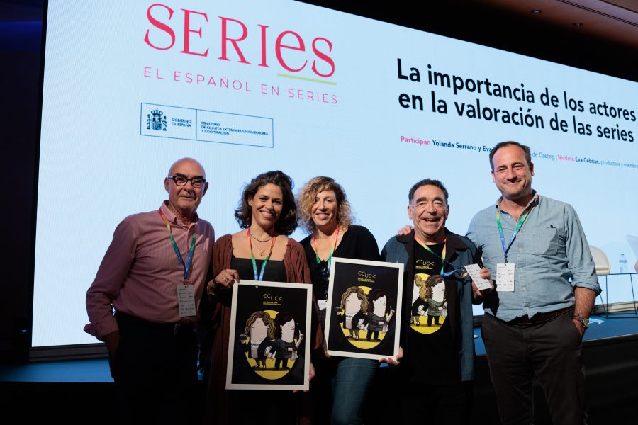 Daniel Écija, Gastón Duprat, Eva Leira and Yolanda Serrano, among others, speakers at the series ‘El español en series / Las series en español’.